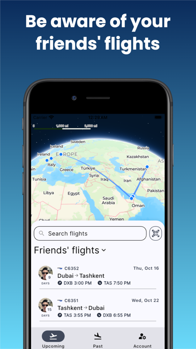 2Flights - Live Flight Tracker iPhone screenshot 7 - Travel app