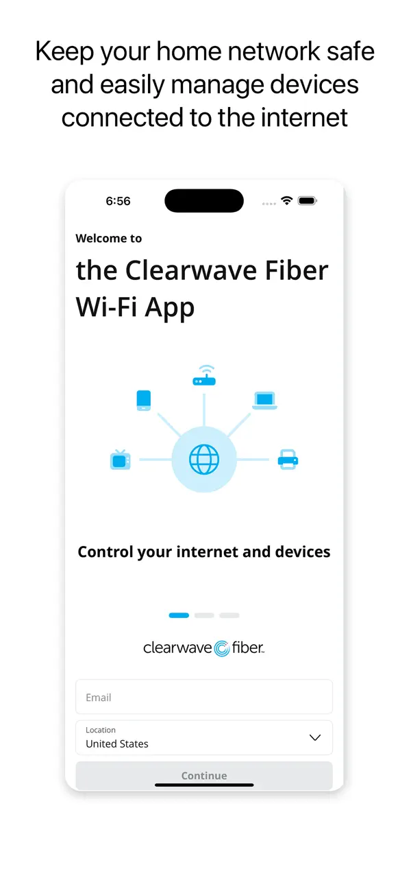 Screenshot #1 pour Clearwave Fiber