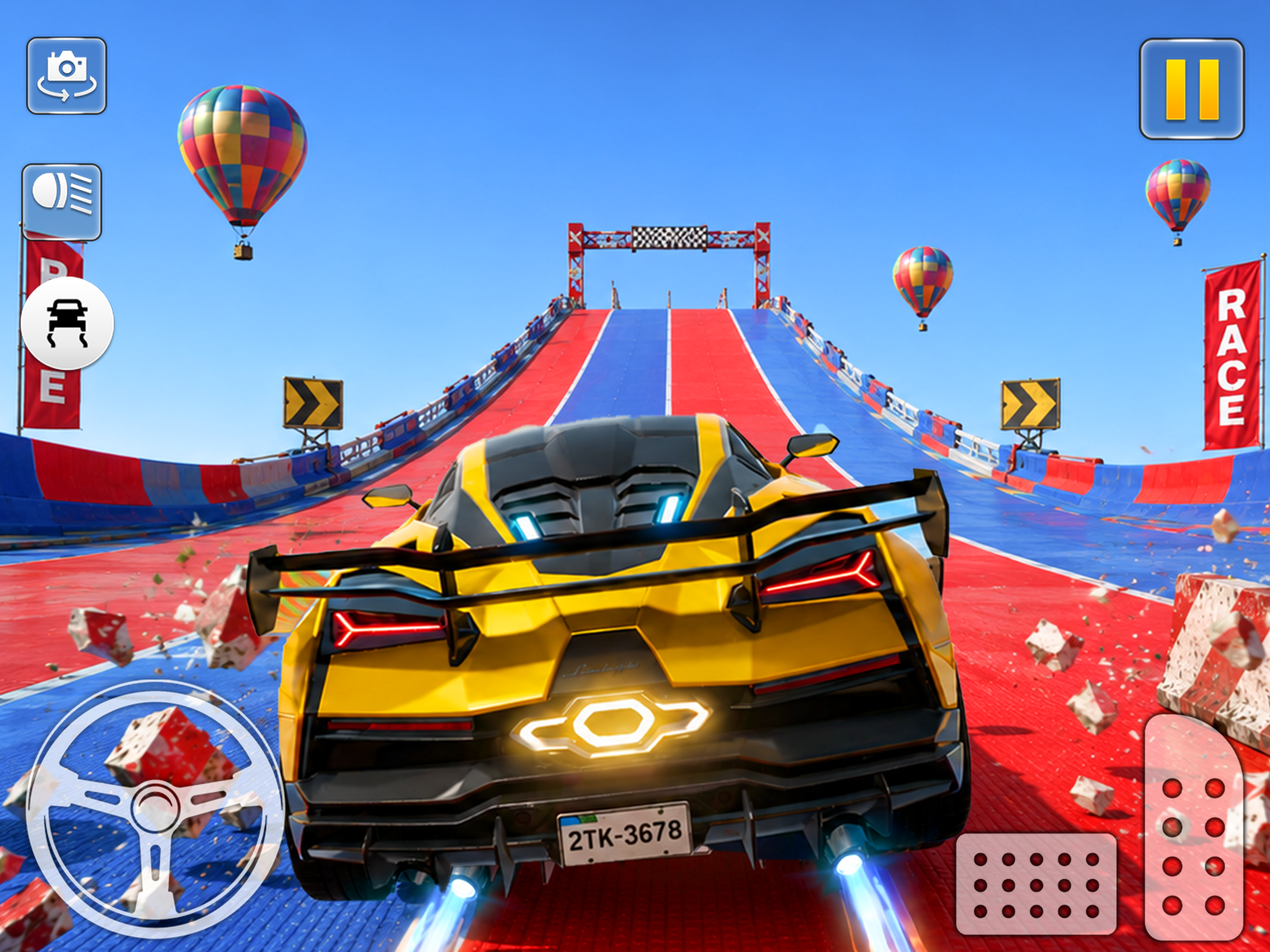 SkyDrive Rider: Racing Game 3D screenshot 12