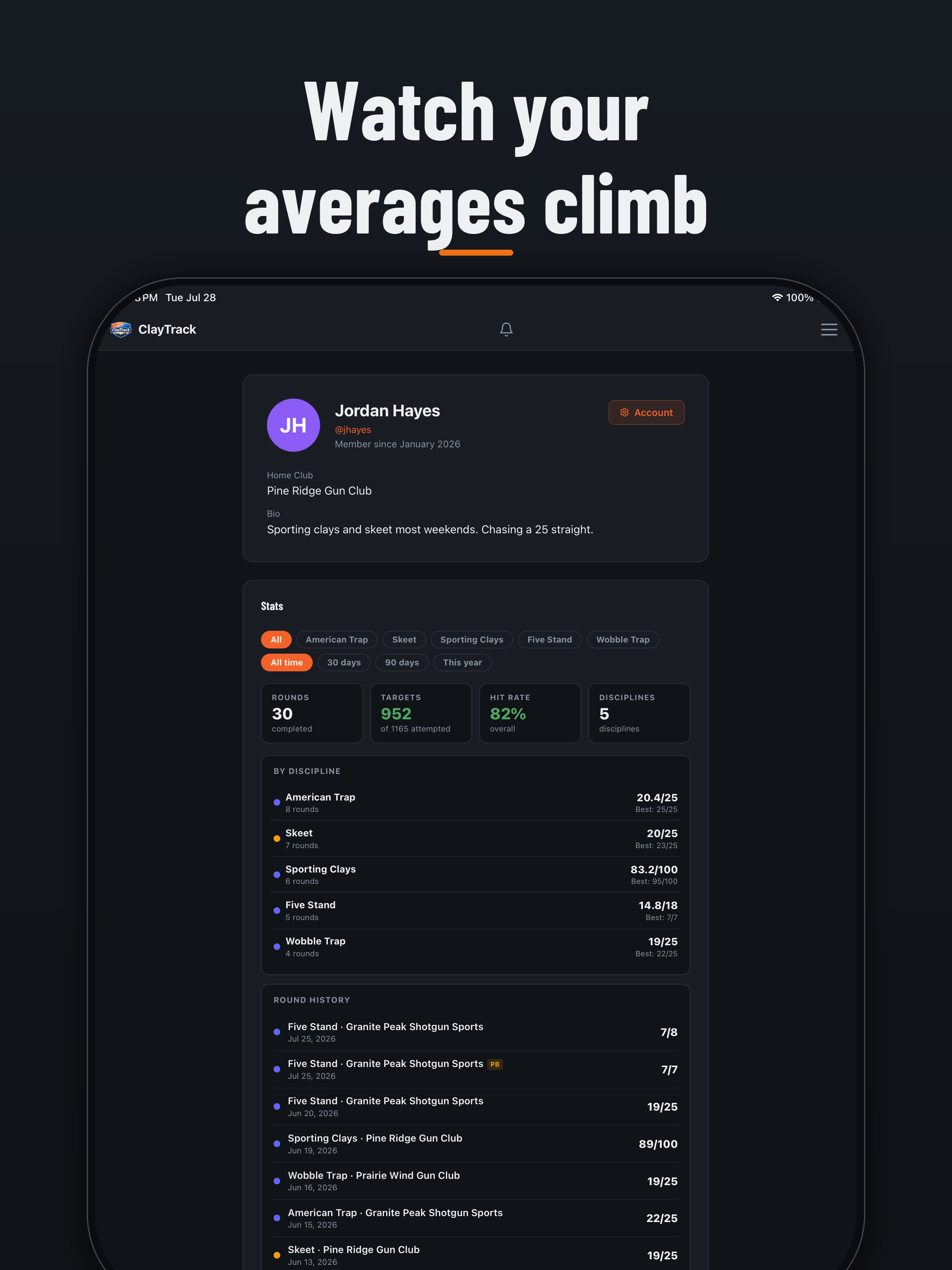 ClayTrack Scorekeeper screenshot 10
