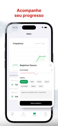 TabacoOff: Pare de Fumar Hoje iPhone screenshot