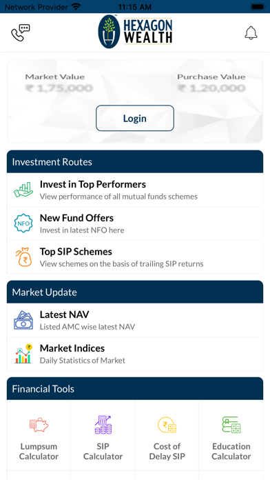 HexagonWealthIW Screenshot