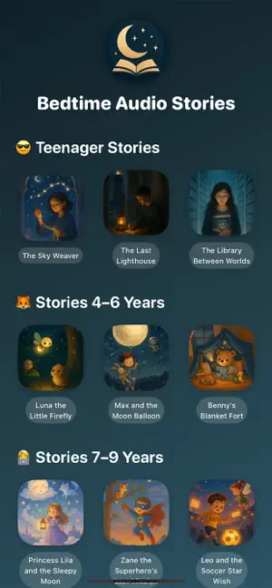 Bedtime Audio Stories screenshot 1