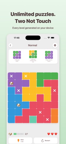 Wangdoku: Doggo Logic Puzzle iPhone screenshot