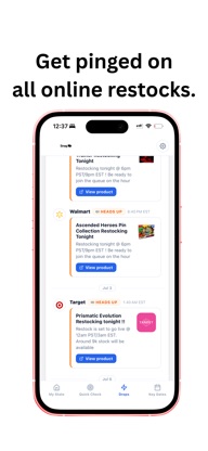 Snag: TCG Alerts screenshot 2