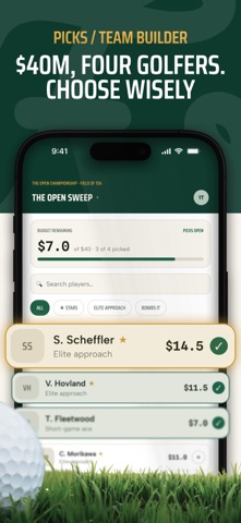 Fourball - Fantasy Golf screenshot 1