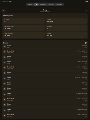 Welcome Baby iPad screenshot