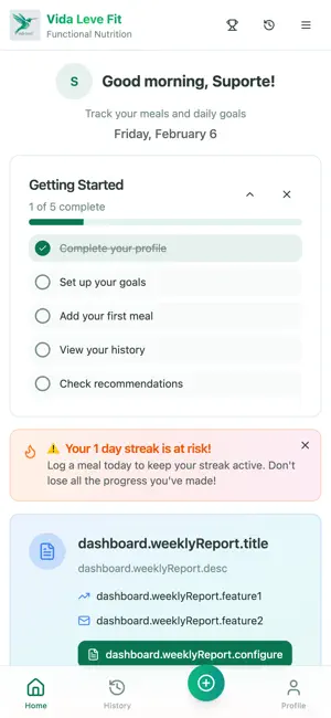 Vida Leve Fit: Diet & Health screenshot 2