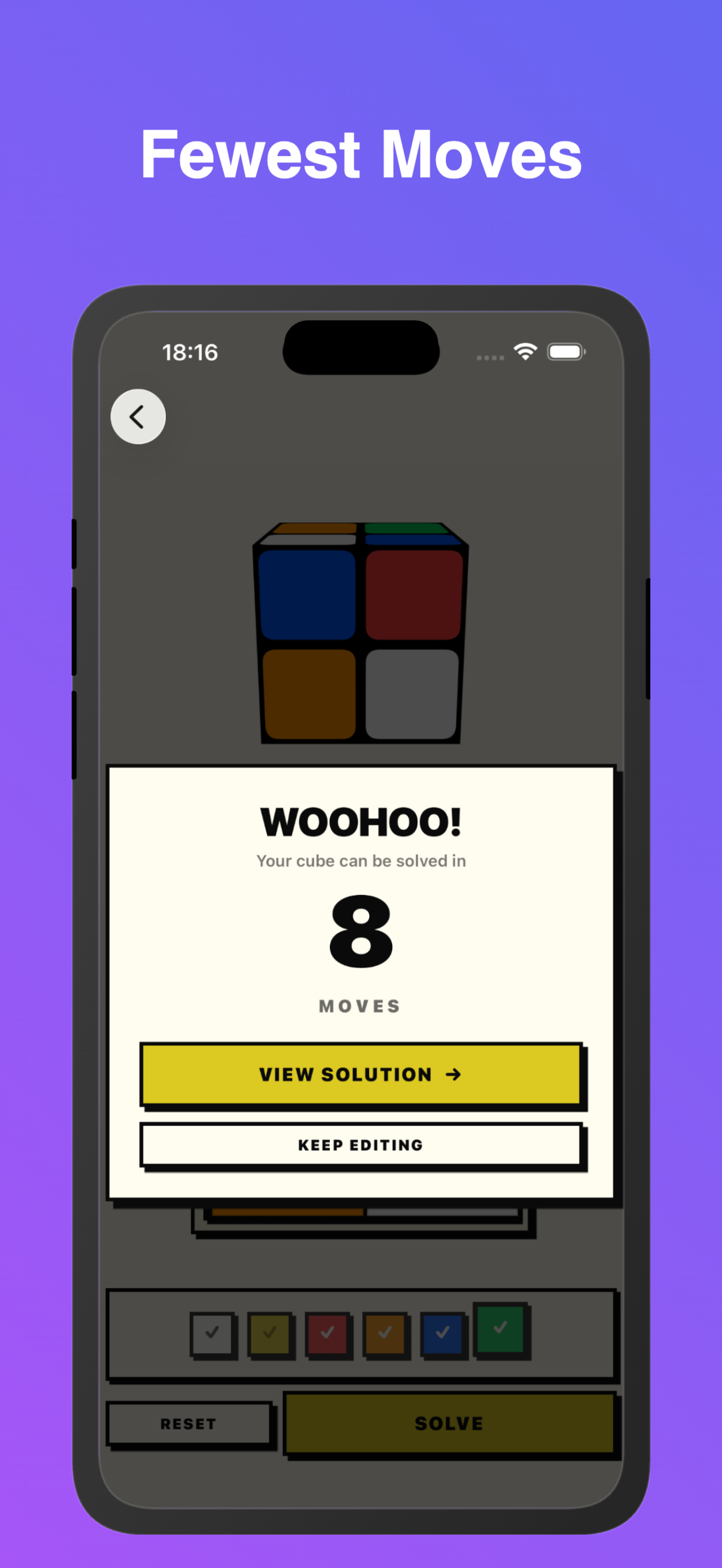 Rubix Solver for Rubiks Cube