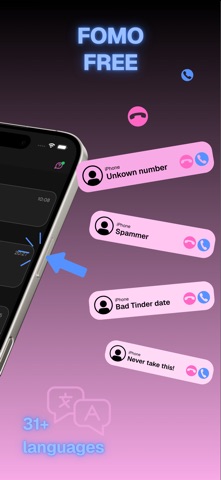 Ghosty: Your AI Voicemail iPhone screenshot