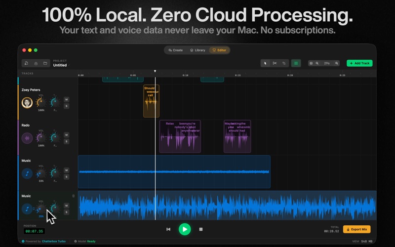 Cast - AI Voice Studio screenshot