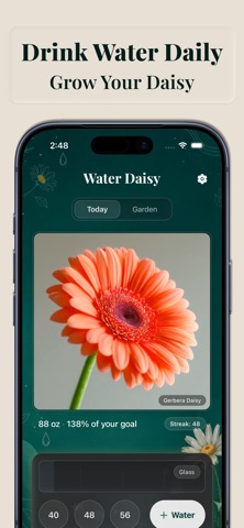 Water Daisy: Water Tracker Screenshot 1 of 5