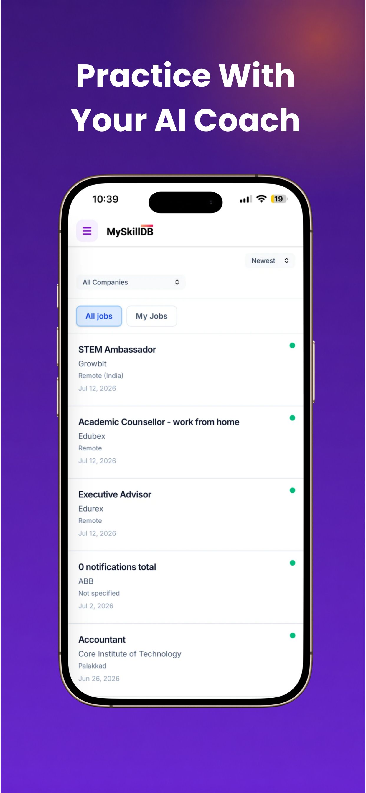 MySkillDB screenshot 4