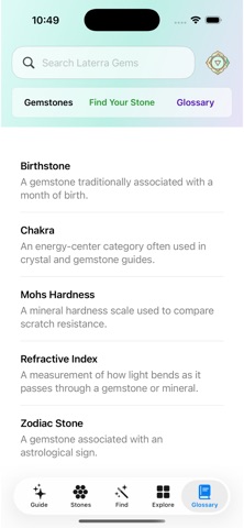 Laterra Gems Guide screenshot