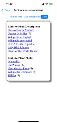 Northeast Mexico Wildflowers iPhone screenshot