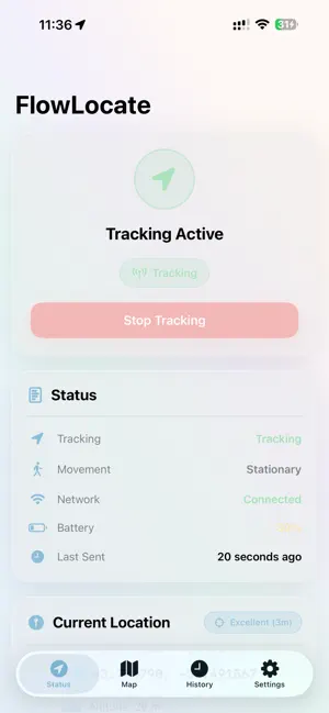 FlowLocate screenshot 1