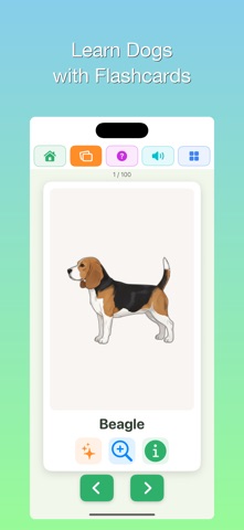 100 Dogs: Kids Encyclopedia iPhone screenshot