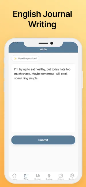 EnglishJournal screenshot 1