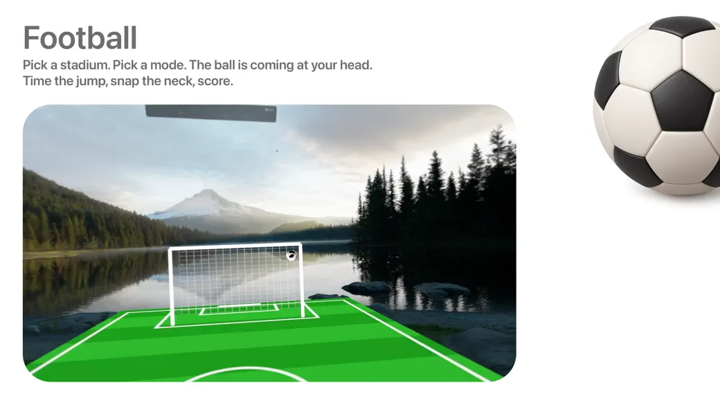 Screenshot #1 pour Football - Spatial Soccer Game