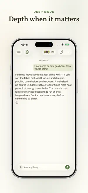 GPTree: Sustainable AI Chat screenshot 2