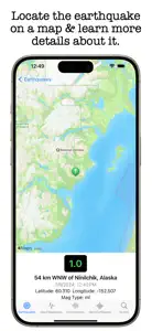earthquakes! screenshot #3 for iPhone
