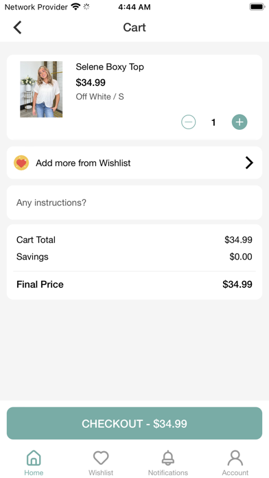 Tiffany Lane Boutique Screenshot