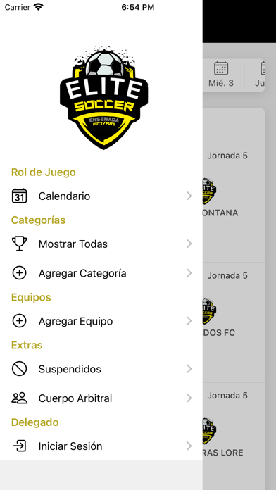 Liga Elite Fut7 Ensenada Screenshot