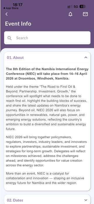 NIEC 2026 Screenshot 2 of 3