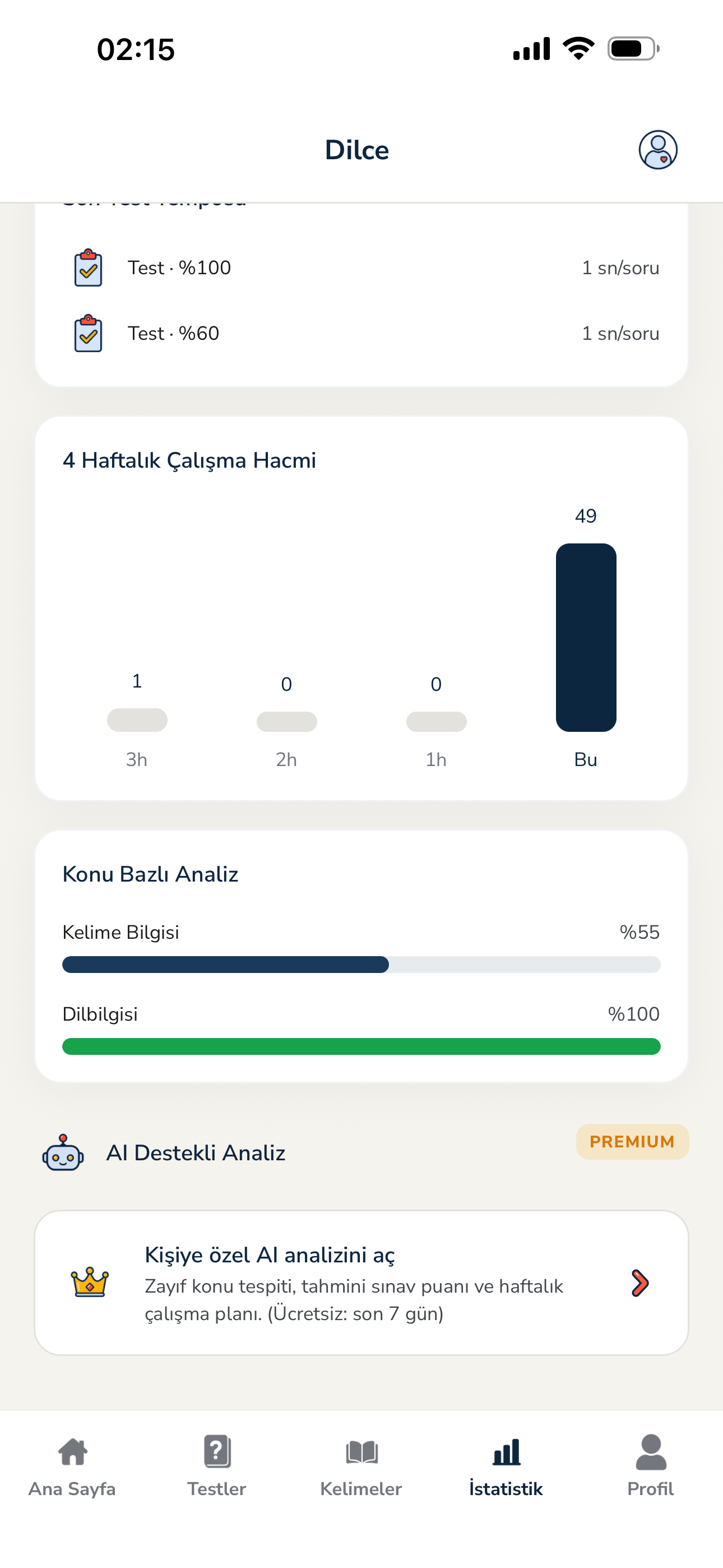 Dilce: İngilizce Öğren