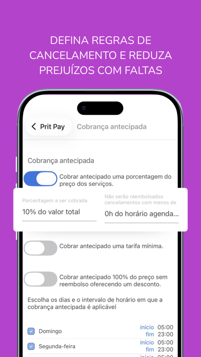 Screenshot #3 pour Prit Agenda para Profissionais