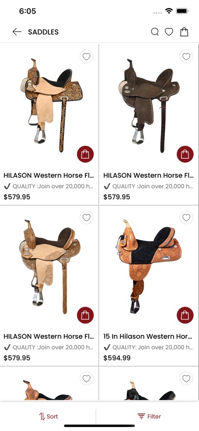 Hilason Saddles and Tack