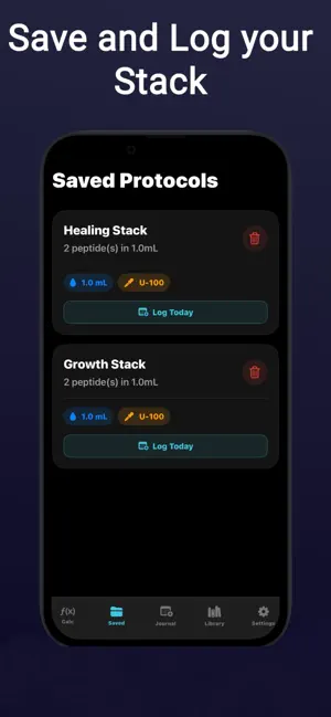 Pepster - Peptide Calculator screenshot 2