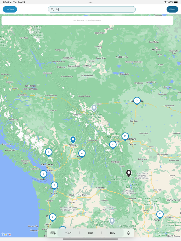 Open Links Golf iPad screenshot 4 - Sports app