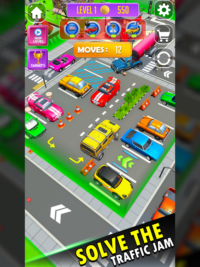 Parking Jam Unblock Car Games