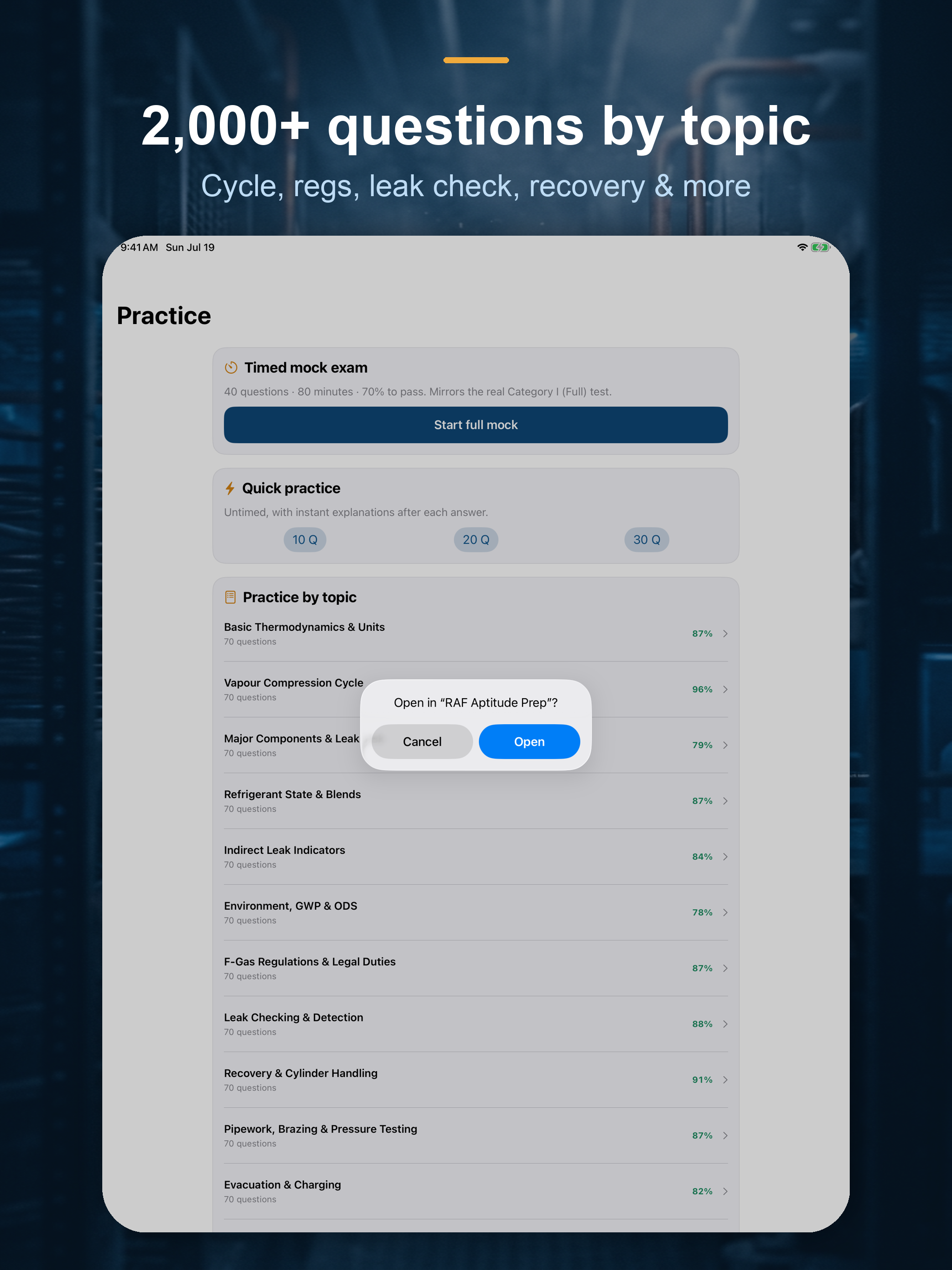 F-Gas Prep (C&G 2079) screenshot 10