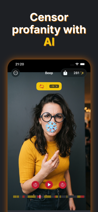 Beep 3 - Censor videos easily Screenshot 2 of 5