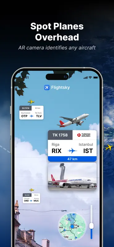 FlightSky: Live Plane Radar screenshot 2 of 10