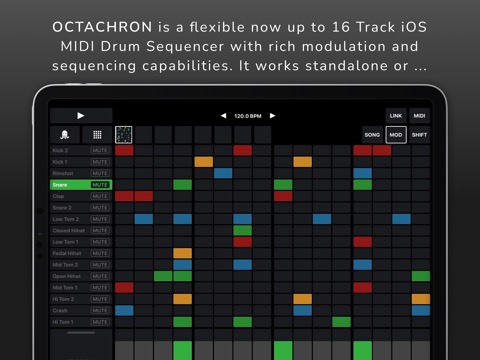 OCTACHRON MIDI Drum Sequencerのおすすめ画像1