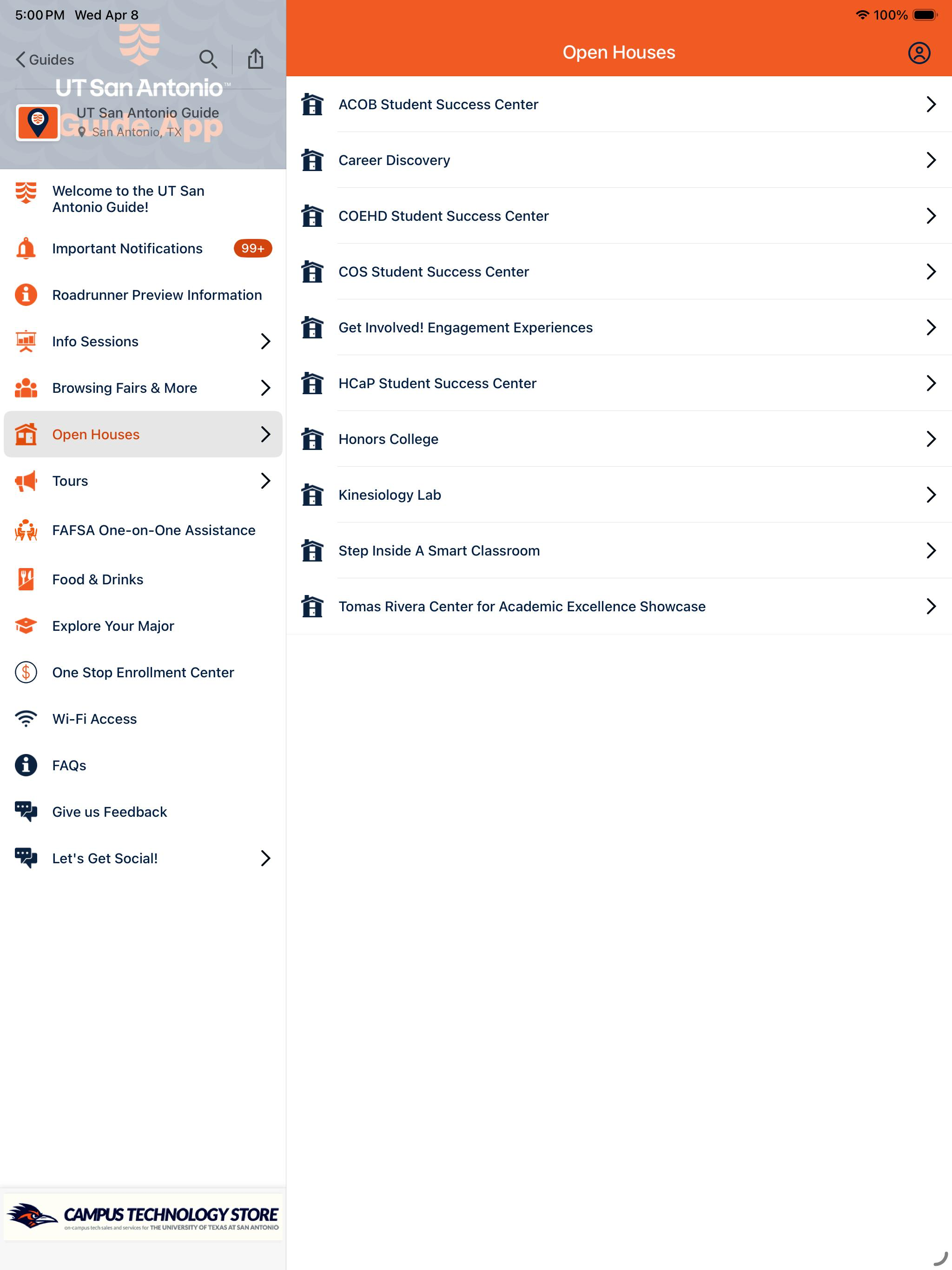 UT San Antonio Guide screenshot 8