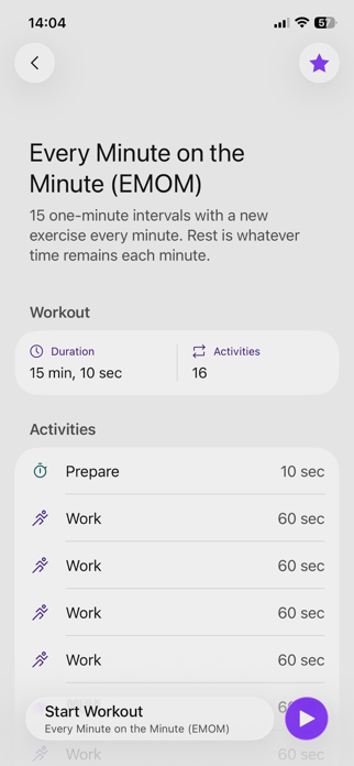 Be Athletic Timer Screenshot 4 of 7