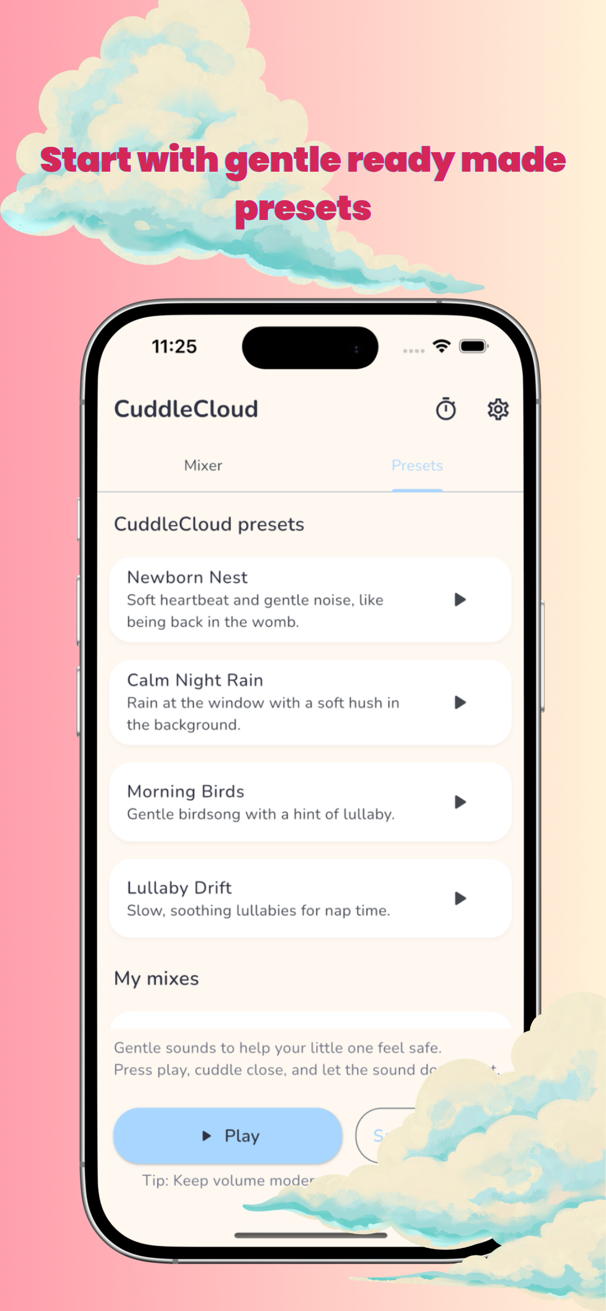 CuddleCloud Sleep App screenshot 4