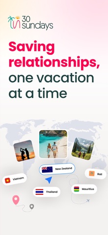 30 Sundays: Holiday planning screenshot