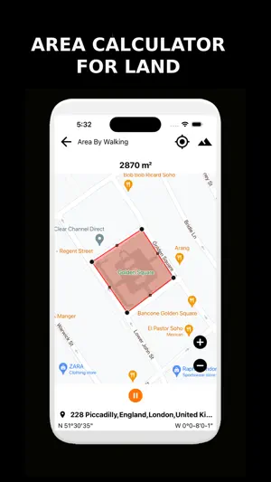 Location Maps - Measure Map screenshot 2