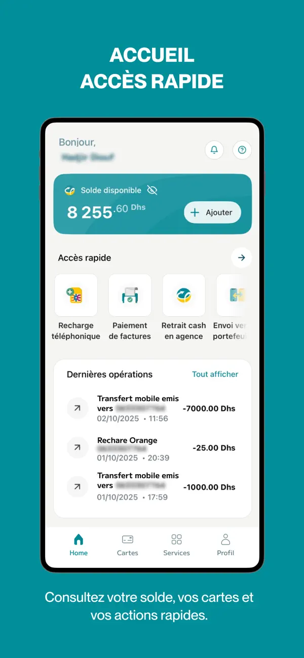 Screenshot #2 pour CASH PLUS Mobile Wallet