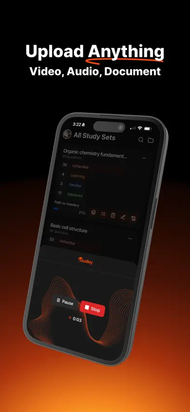 Studley AI: Notes & Flashcards screenshot 2