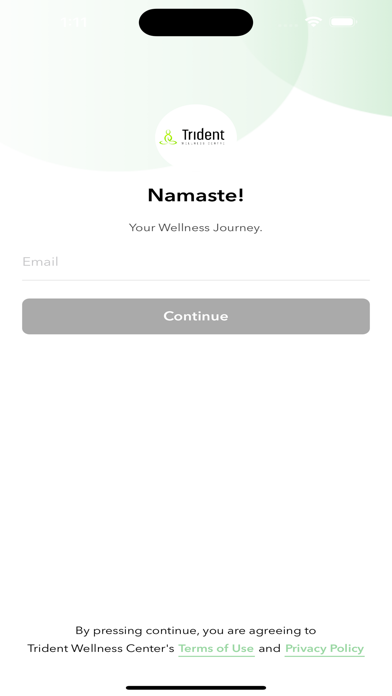 Trident Wellness Center Screenshot