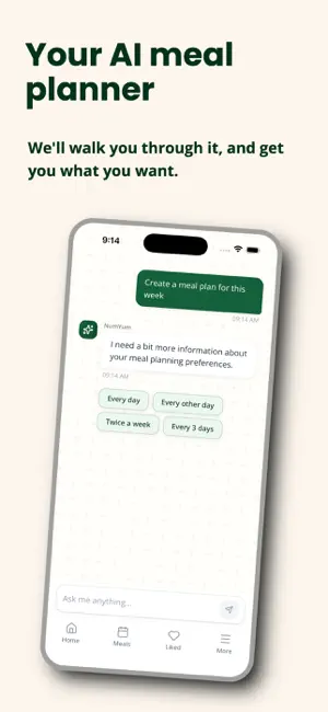 NumYum: AI Meal Planner screenshot 4