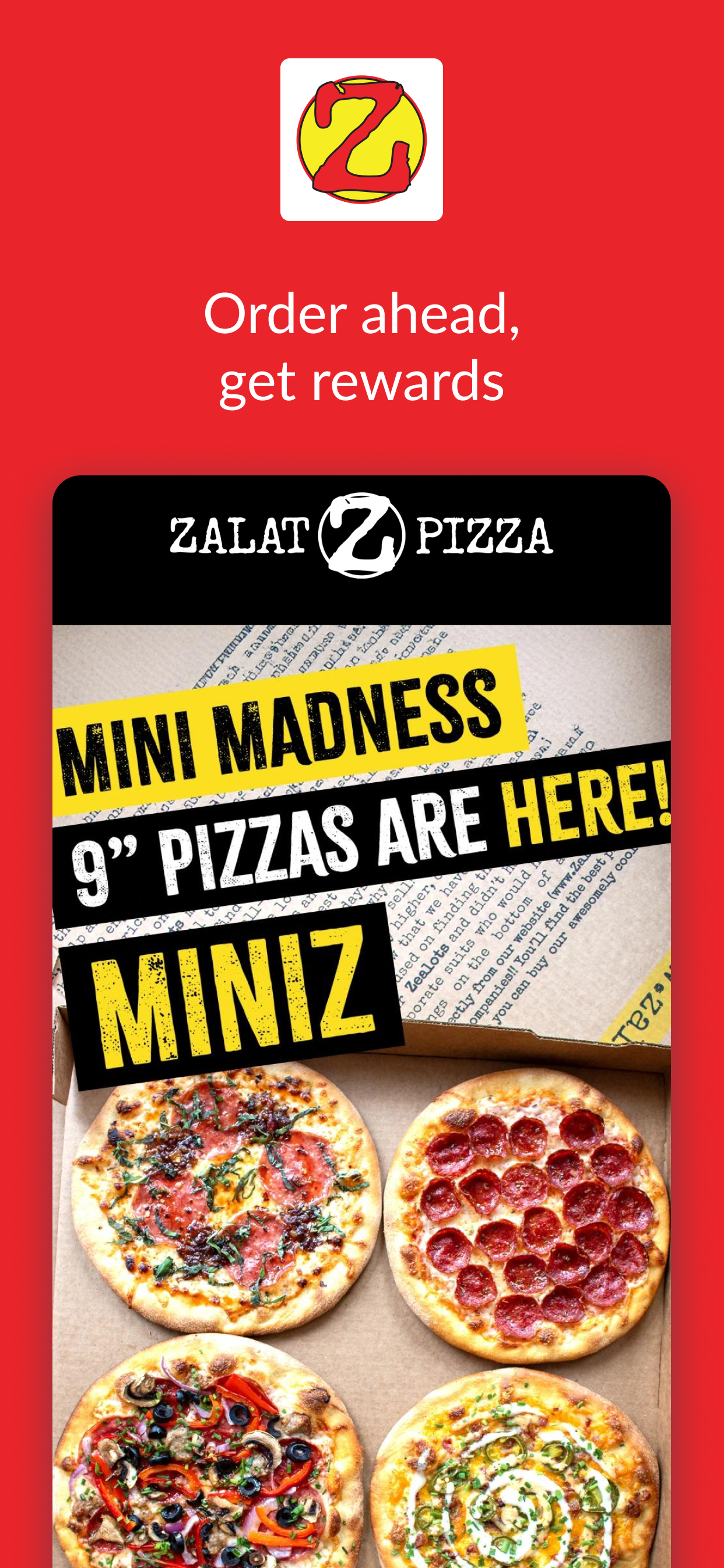 Zalat Pizza App