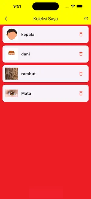 Learning Malay Body Parts screenshot 4