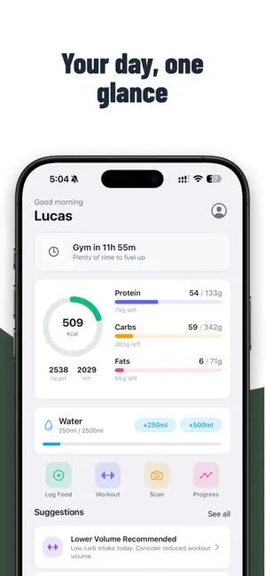 Fitento: Track Workout & Macro screenshot 1